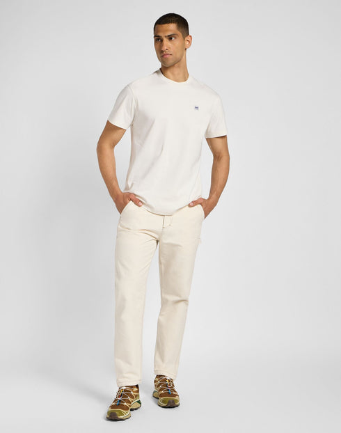 Lee Unisex WW T-Shirt In Ecru